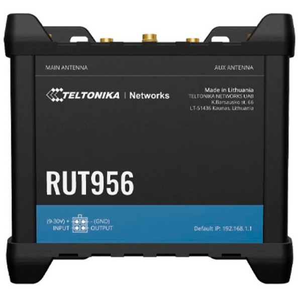 Teltonika RUT956Industrial Dual SIM LTE Wifi RS232 RS485 Router