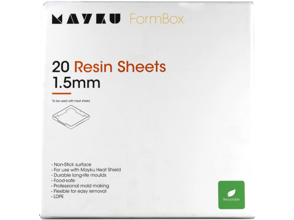 RESIN SHEETS 1,5mm (20) MAYKU 3D TIEFZIEHFOLIE