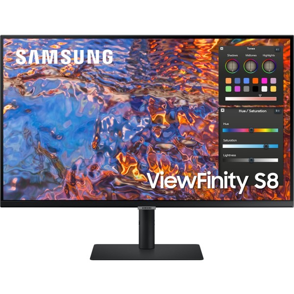 80cm/32'' (3840x2160) Samsung ViewFinity S8 S32B800PXU 16:9 5ms IPS HDMI DisplayPort USB-C VESA Pivo