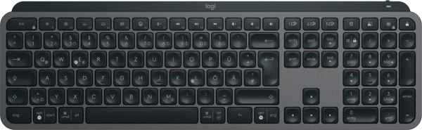 Logitech MX Keys S Tastatur QWERTZ DE 920-011565 kabellos grafit