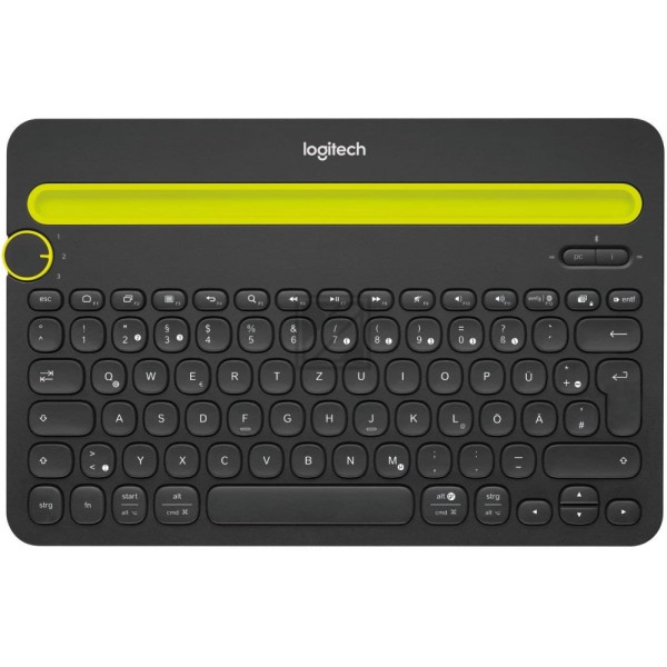 LOGITECH K480 Bluetooth Multi-Device Keyboard black (DE)
