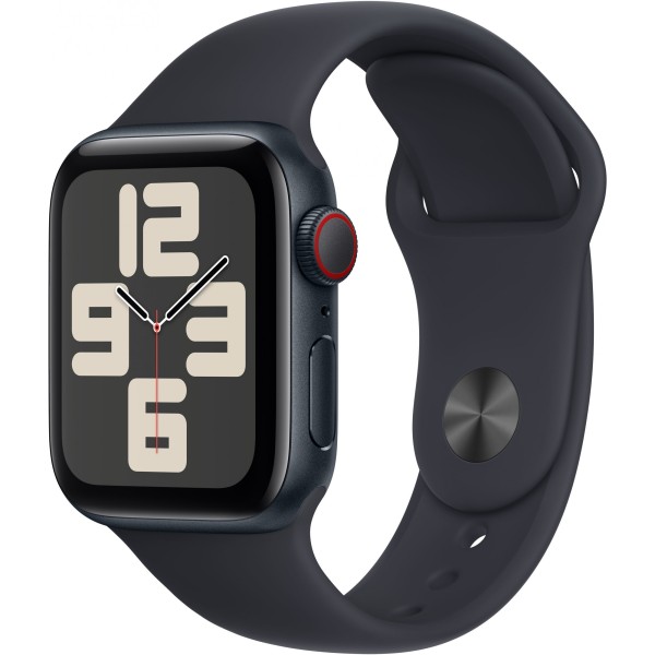Apple Watch SE Aluminium Cellular 40mm Mitternacht (Sportarmband mitternacht) M/L