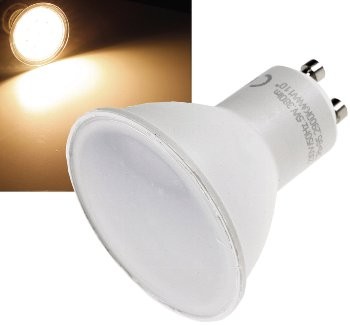 LED Strahler GU10 H50 3-Stufen-Dimm 2900k, 420lm, 230V/5W, 110°, warmweiß
