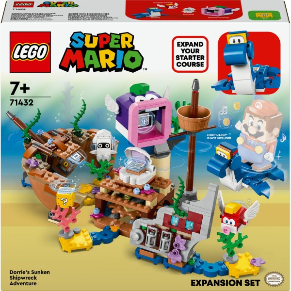 LEGO Super Mario Dorrie und das versunkene Schiff - Erweiterungsset 71432