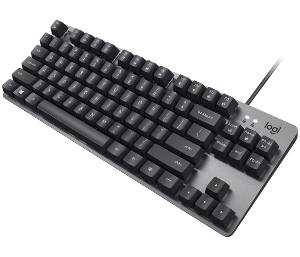 Logitech K835 TKL Mechanical Keyboard Tastatur 920-010008 Kabel grau-schwarz mechanisch