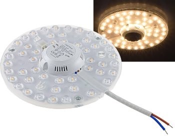 LED Umrüstmodul UM24ww für Leuchten Ø180mm, 24W, 2680lm, 3000K, Magnethalter