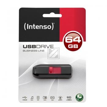 INTENSO USB DRIVE 2.0 64GB SCHWARZ 3511490 Business Line
