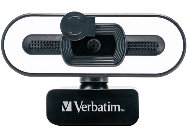 VERBATIM USB WEBCAM 1080P HD 49579 Mikrofon/Licht/Kabel/schwarz