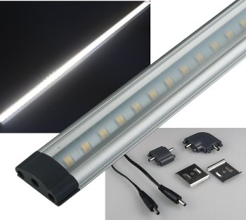 LED Unterbauleuchte CT-FL30 30cm 260lm, 3 Watt, 4200K / tageslicht weiß