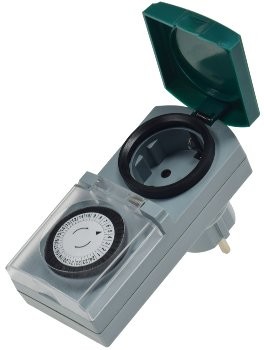 analoge Tages-Zeitschaltuhr, IP44 max. 3500W / 16A