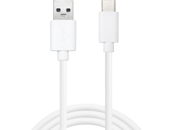SANDBERG USB-C 3.1 > USB-A 3.0 KABEL 2m 136-14 weiss