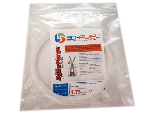 Dyna-Purge® 3D Clean Cleaning/Purging Filament - 1,75 mm - 25 g