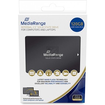 MEDIARANGE 2.5 SSD FESTPLATTE 120GB MR1001 SATA III intern