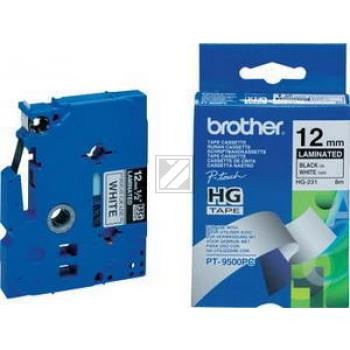 Brother Schriftbandkassette schwarz/weiß (HGE-261V5)