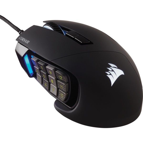 Corsair Gaming Mouse Scimitar RGB Elite optisch kabelgebunden 17 Tasten 18000 dpi black