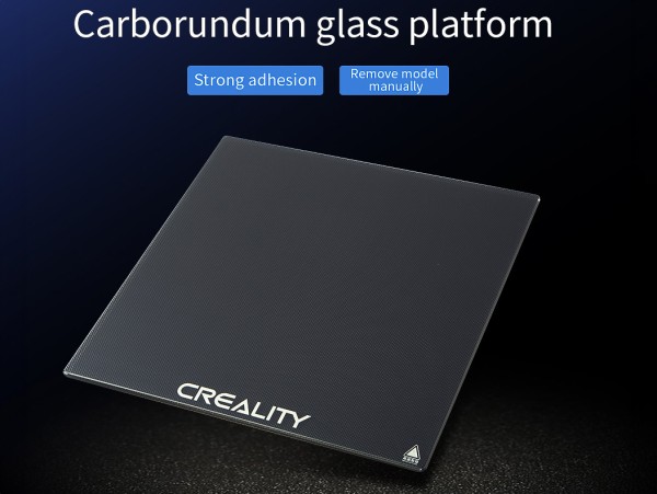CARBORUNDUM GLASS PLATFORM CREALITY 3D ZUBEHOER