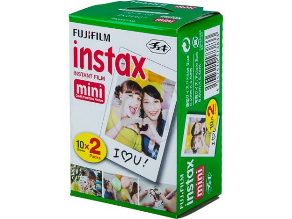 Fujifilm Instax Film Mini 16567828 Instant Film 2X10 Blatt