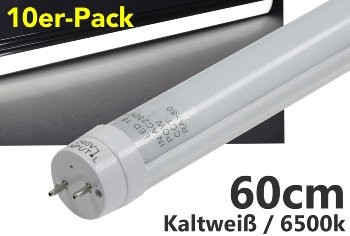 LED Röhre Philips CorePro T8 60cm 8W, 800lm, 6500k, kaltweiß, 10er-Pack
