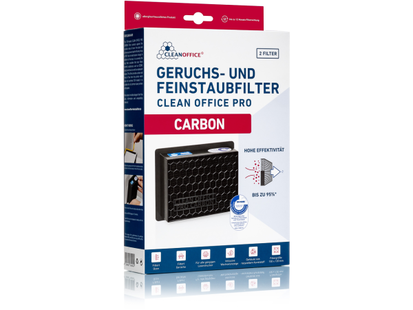 CLEANOFFICE PRO CARBON FILTER (2) 8304040 150x120mm