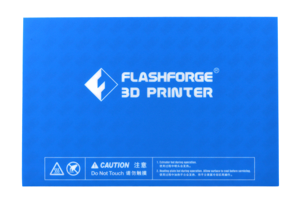 Flashforge Creator Pro 2 Druckauflagen Blatt