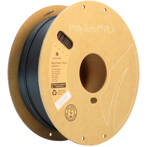 Polymaker PolyTerra PLA Edition-R 2,85mm schwarz 1kg