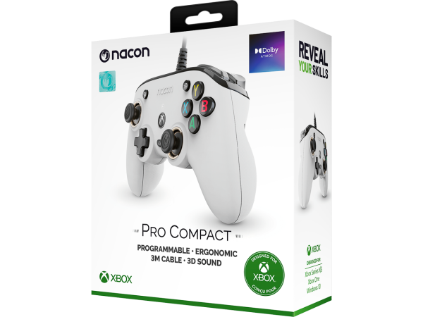 NACON GAMING COMPACT CONTROLLER PRO NA005301 Kabel/weiss