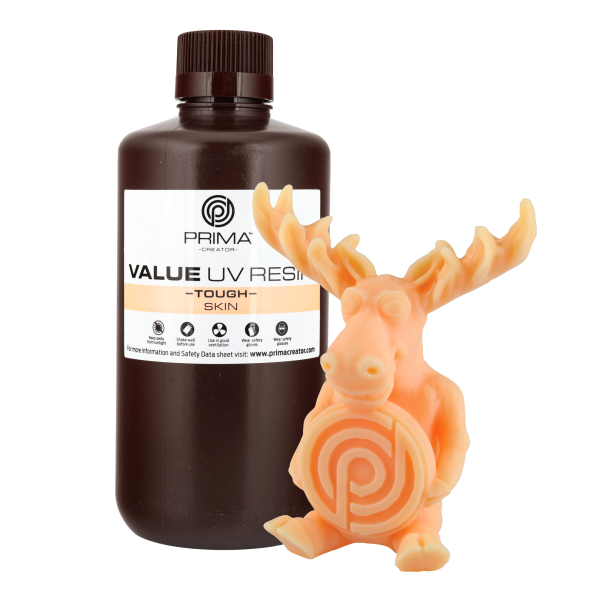 PrimaCreator Value Tough UV Resin (ABS Like) - 1000 ml - Hautfarben