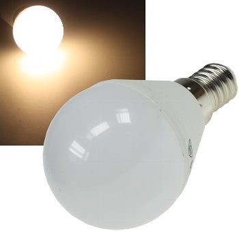 LED Tropfenlampe E14 T50 warmweiß 3000k, 470lm, 230V/5W