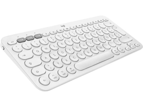 Logitech K380 Multi-Device Tastatur QWERTZ DE 920-009584 kabellos/bluetooth/weiss