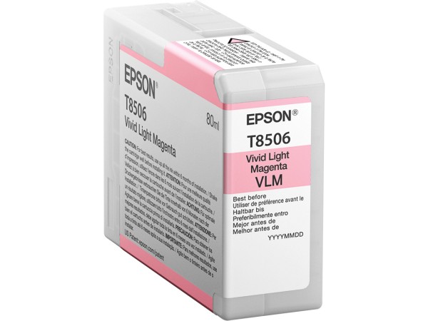 Epson T8506 Vivid Light Magenta C13T85060N Tinte light mag vivid 80ml