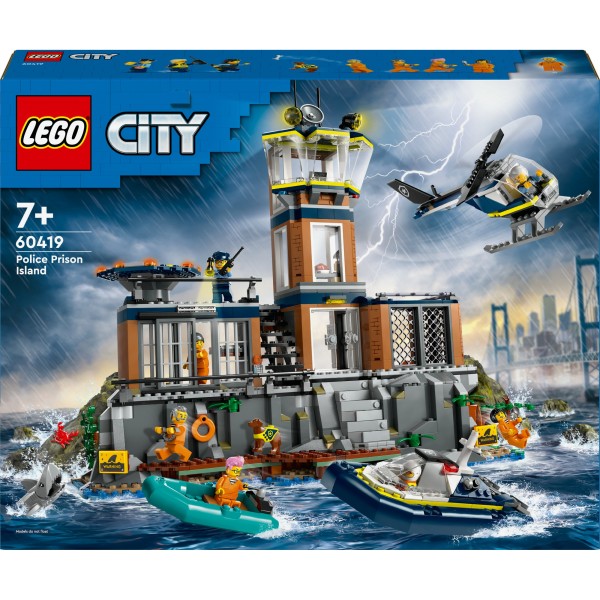 LEGO City Polizeistation auf der Gefängnisinsel 60419
