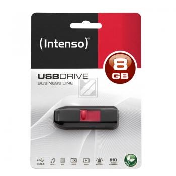 INTENSO USB STICK 2.0 8GB SCHWARZ 3511460 Business Line