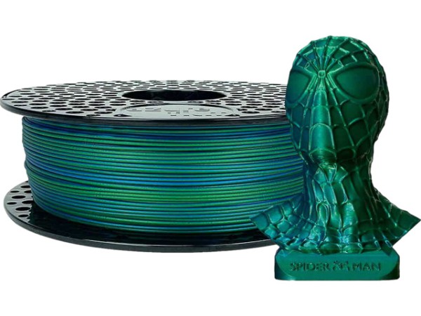 PLA 1,75mm Dual Pearl filament Blue – Green 1kg AzureFilm 3D Filament