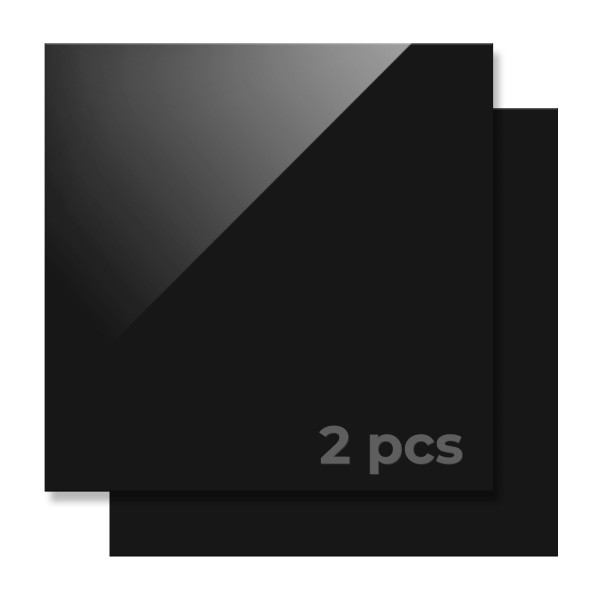 xTool 3 mm Black Acrylic Sheets (2-Pack)