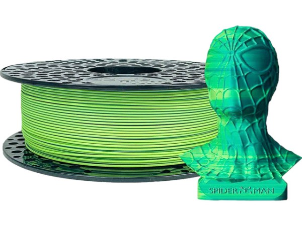 PLA 1,75mm Dual Original filament Blue – Green 1kg AzureFilm 3D Filament