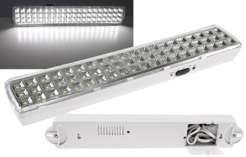 LED Notleuchte CTNL-60 SMD 365x70x37mm Lithium Akku 3,7V/2200mAh, nur 4W