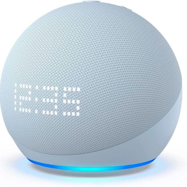 Amazon Echo Dot (5th Generation) gray blue