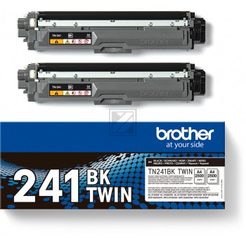 Brother Toner-Kit 2 x schwarz (TN-241BKTWIN)