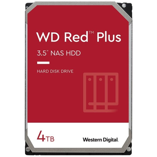 4TB WD WD40EFPX Red Plus 5400RPM 256MB