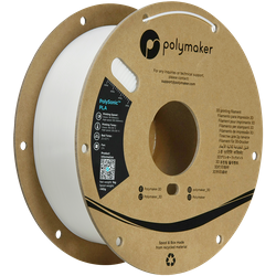 High Speed 1,75mm Weiss Polymaker PolySonic PLA 1kg