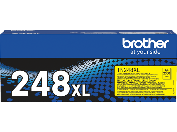 TN248XLY BROTHER HL Toner yellow HC 2300 Seiten