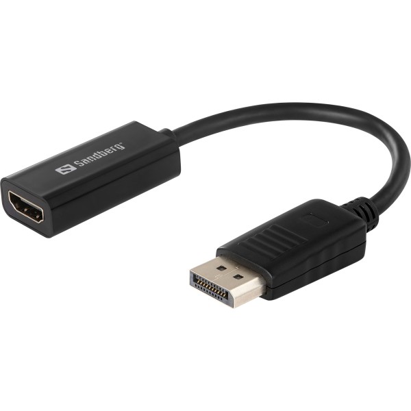 Sandberg 508-28 Adapter DisplayPort > HDMI (ST-BU) Black