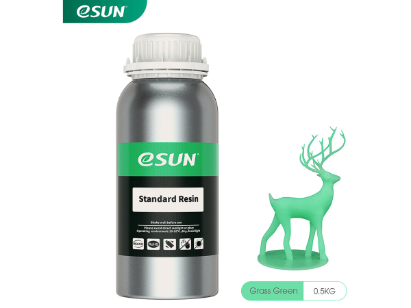 UV/LCD STANDARD GRASS GREEN 1kg ESUN 3D RESIN 405NM