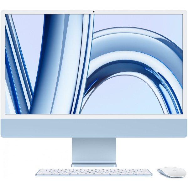 Apple 24-inch iMac with Retina 4.5K display: Apple M3 chip with 8-core CPU and 10-core GPU (8GB/256G