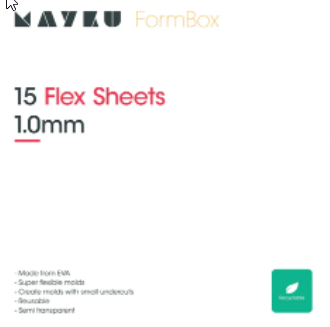 Mayku FormBox Flex Sheets 1.0mm ( 15 pack )