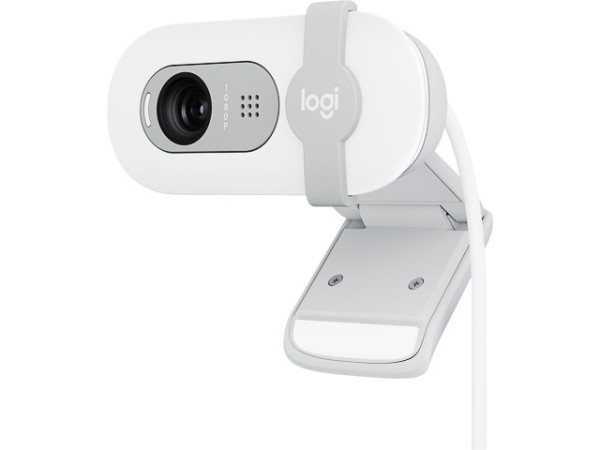 Logitech Brio 100 Full HD Webcam Weiß 960-001617 1080p USB Mikrofon Kabel