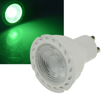 LED Strahler GU10 LDS-50 grün 38°, 230V/5W