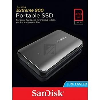 SANDISK EXTREME 900 FESTPLATTE EXTERN SDSSDEX2-480G-G25 480GB tragbar
