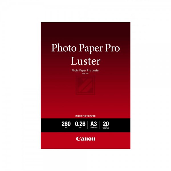 Canon Fotopapier 20 Blatt DIN A3 260 g/m² (6211B007)
