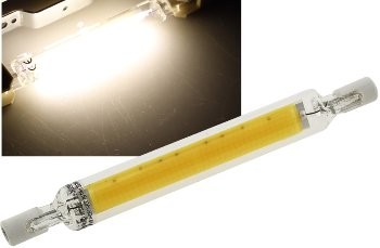 LED Strahler 8W R7s RS118 COB8 360°, 4200k, 950lm, 118mm, neutralweiß